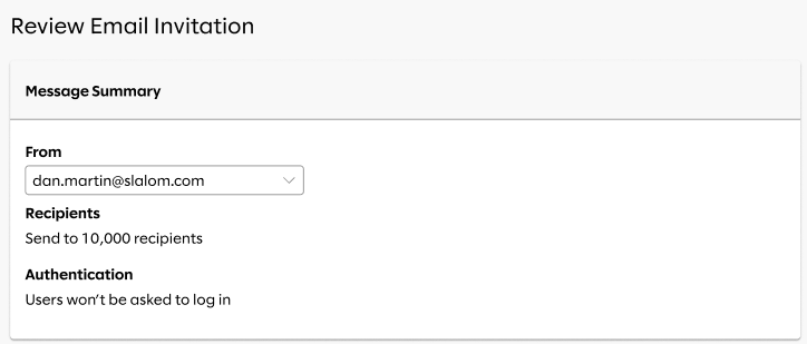 New Email Feature: Impersonation for outgoing survey emails